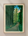Road to Nikko by Kawase Hasui