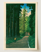 Road to Nikko by Kawase Hasui