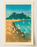 Late Autumn in Ichikawa by Kawase Hasui
