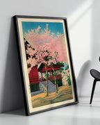 Kiyomizu Hall Ueno by Kawase Hasui
