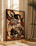Roshi Ensei One of the 108 Heroes of the Popular Water Margin by Utagawa Kuniyoshi