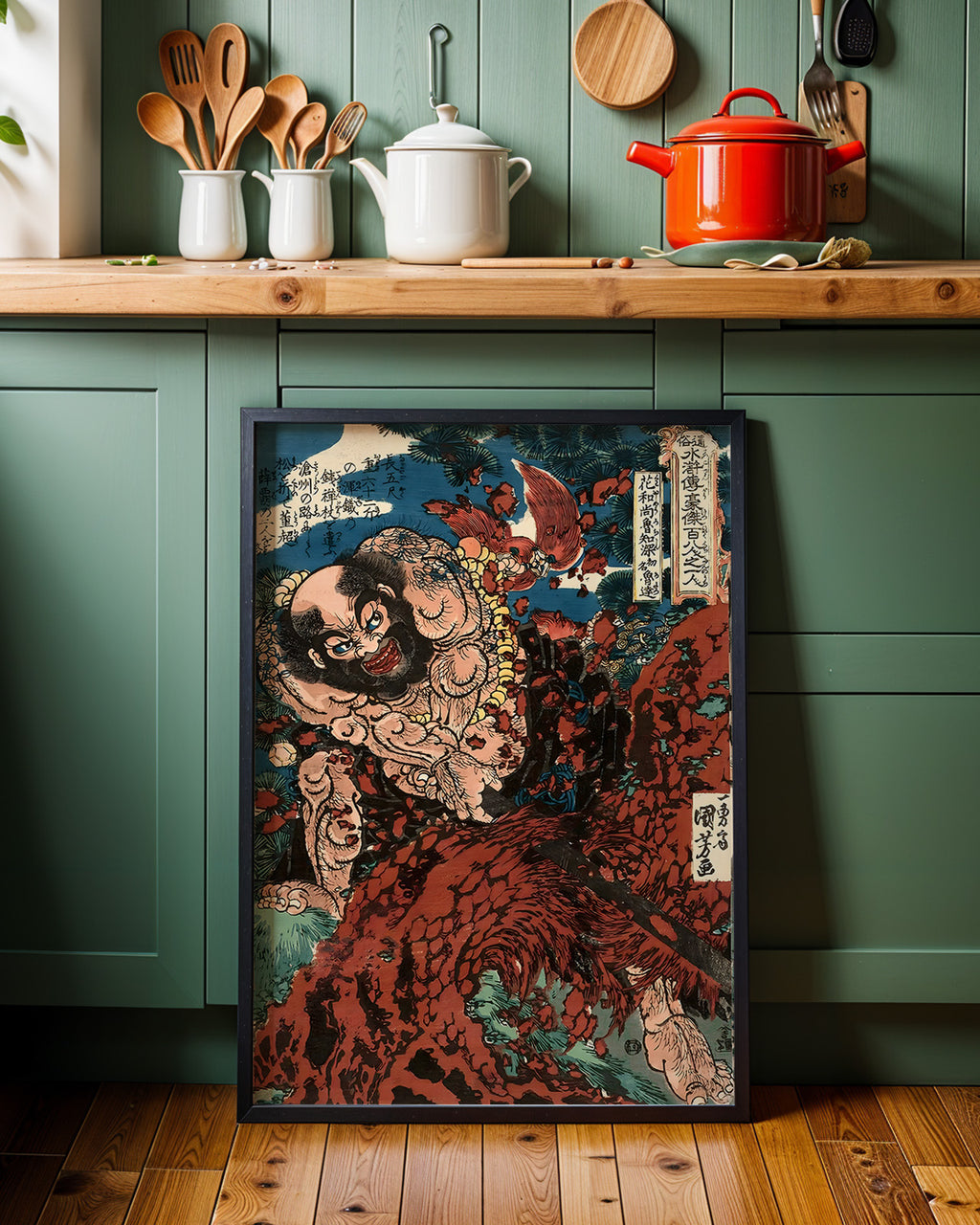 Kaosho Rochishin by Utagawa Kuniyoshi
