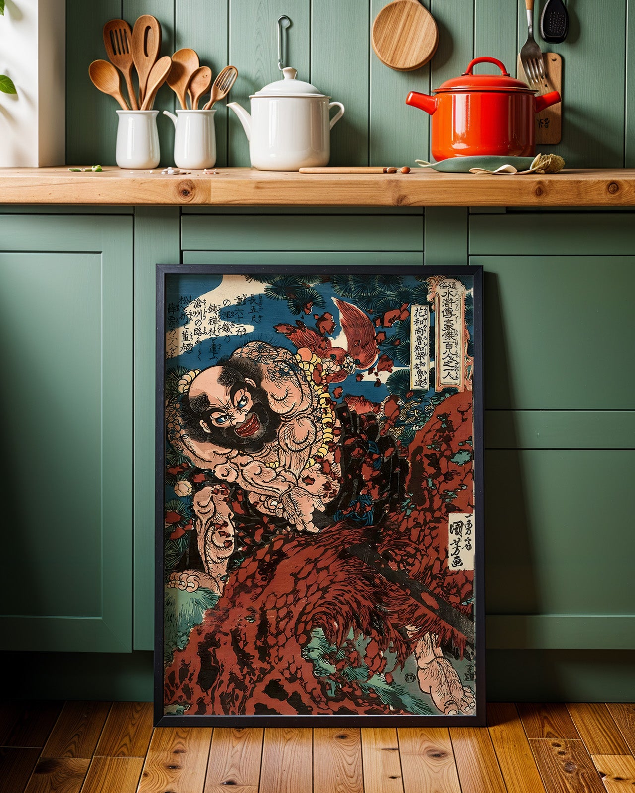 Kaosho Rochishin by Utagawa Kuniyoshi