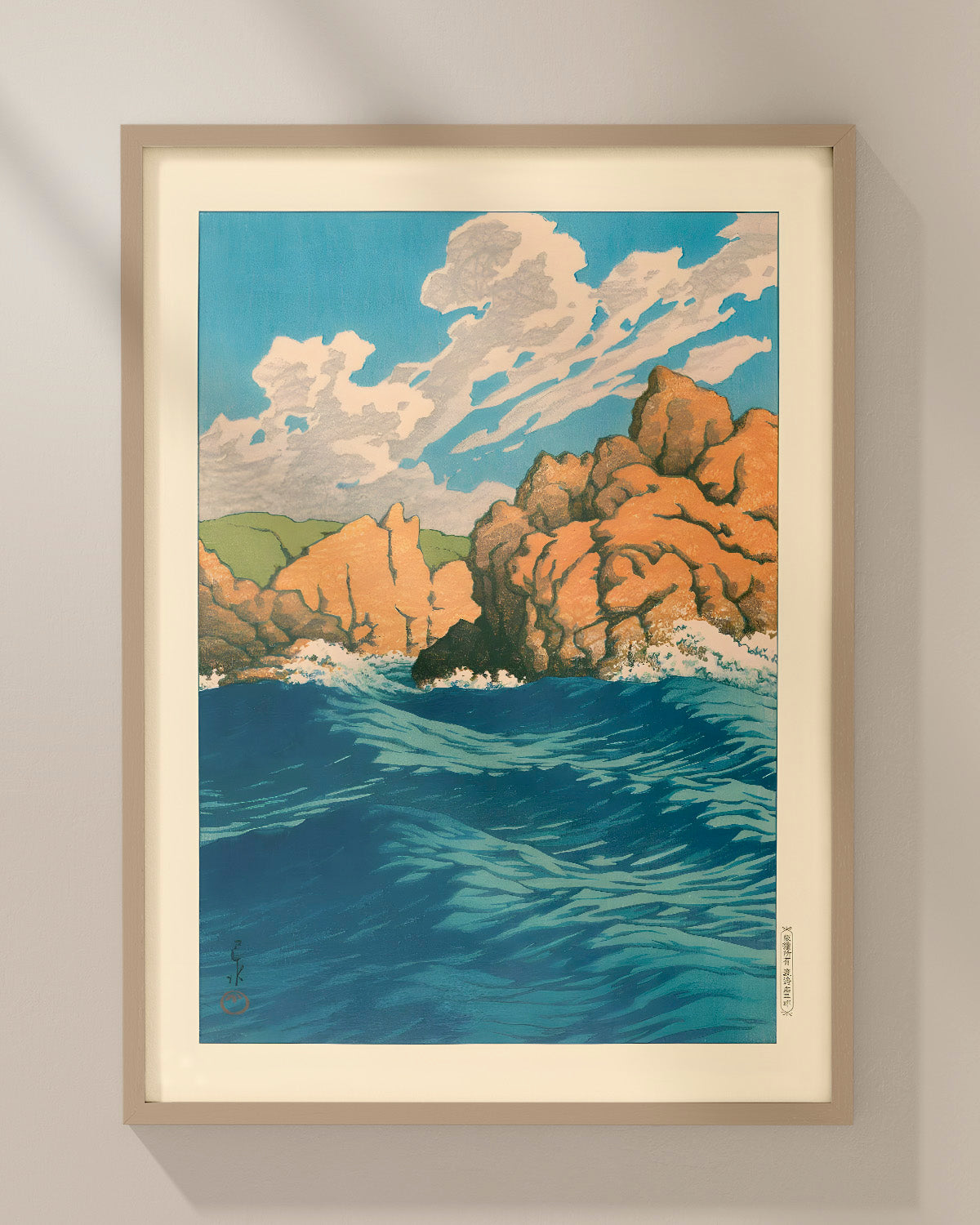 Hachinohe Same by Kawase Hasui