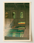Joshu Hoshi Onsen by Kawase Hasui