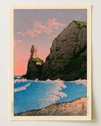 Setakamu Rocksin Shiribe by Kawase Hasui