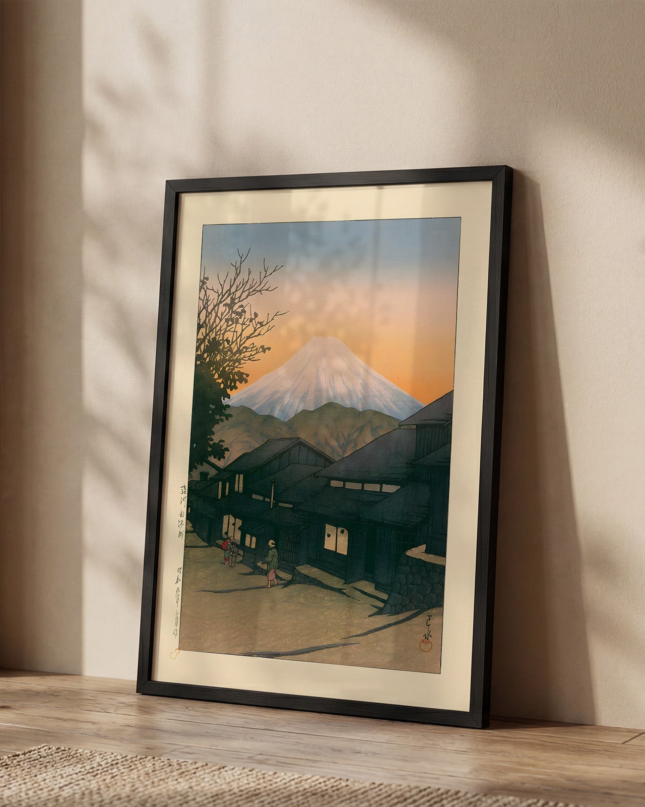 Yui Suruga By Kawase Hasui