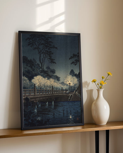 Benkei Bridge 1933 by Tsuchiya Koitsu