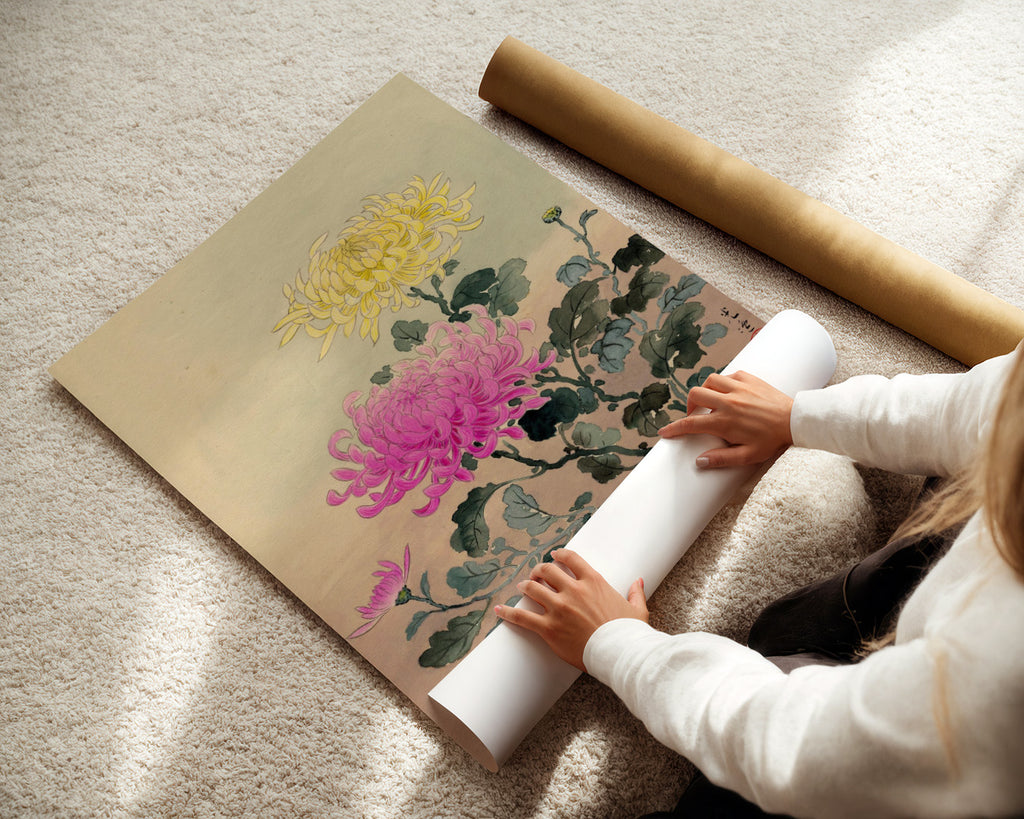 Chrysanthemum 1930 by Tsuchiya Koitsu