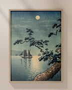 Maiko Sea Shore 1936 by Tsuchiya Koitsu