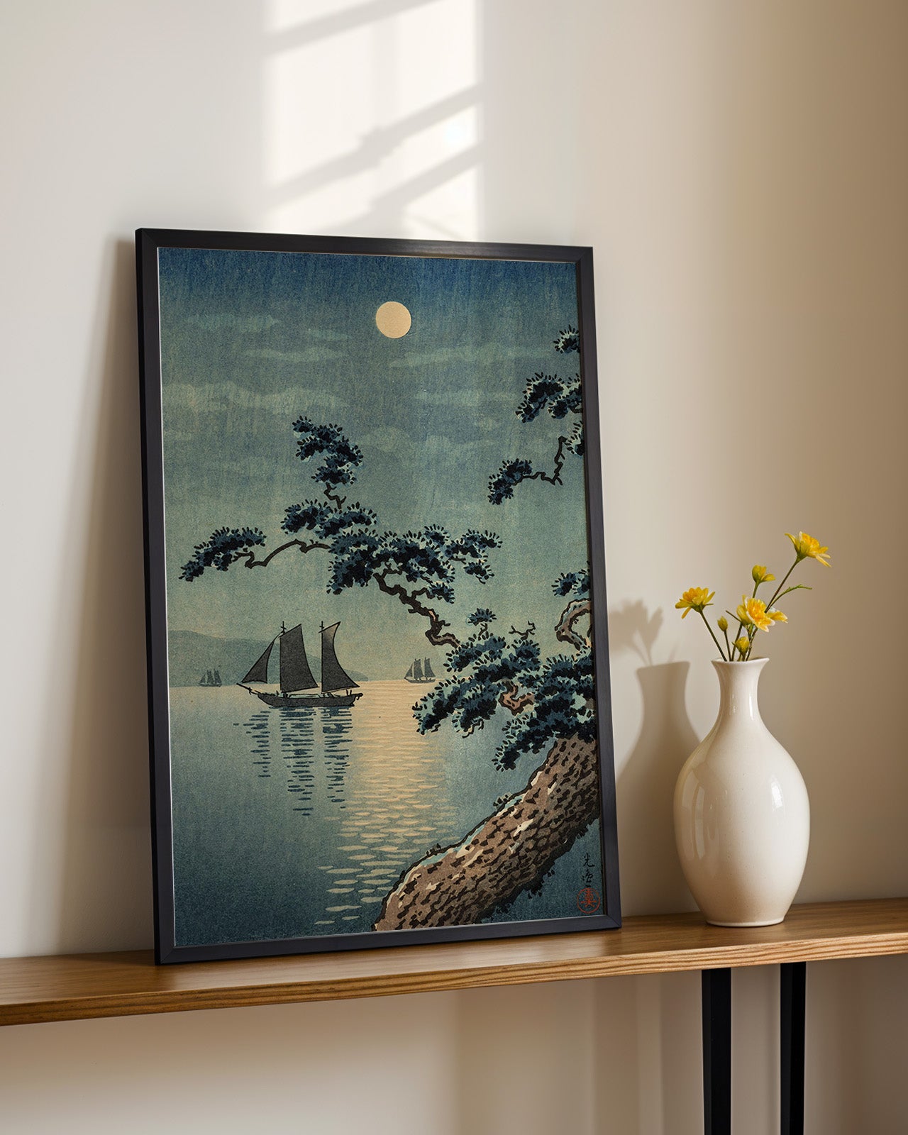 Maiko Sea Shore 1936 by Tsuchiya Koitsu