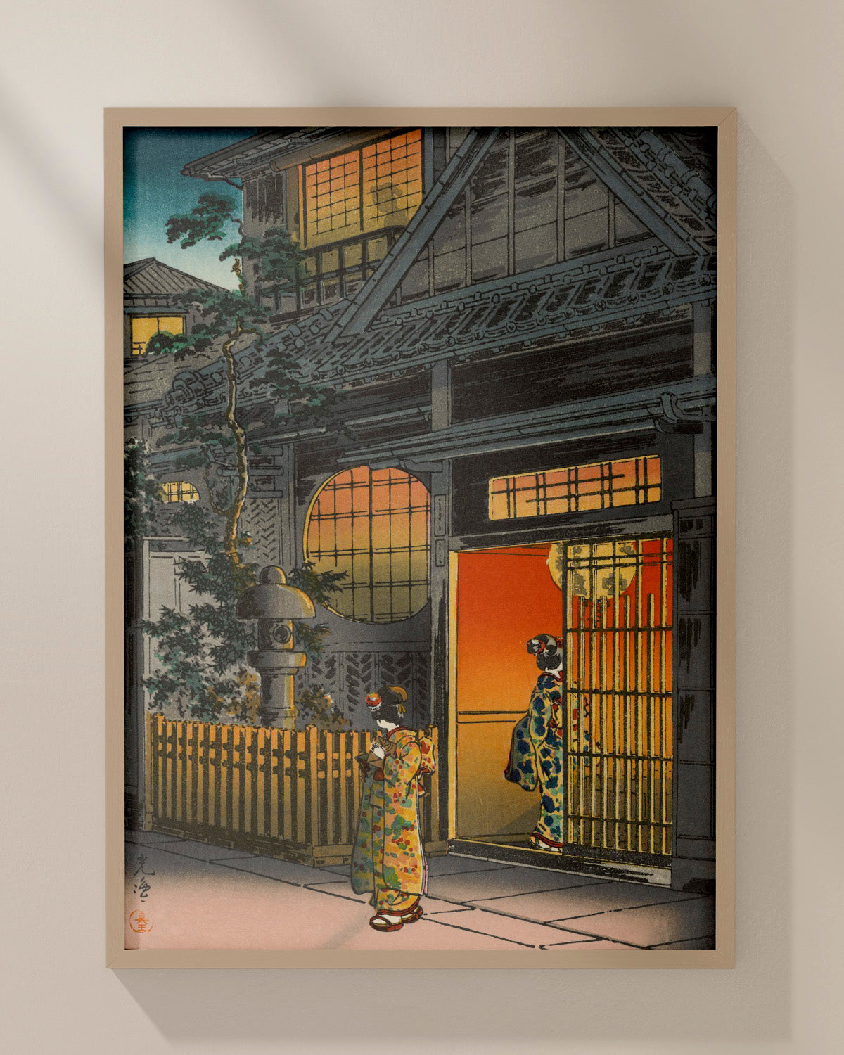 Yotsuya Araki Yokocho by Tsuchiya Koitsu