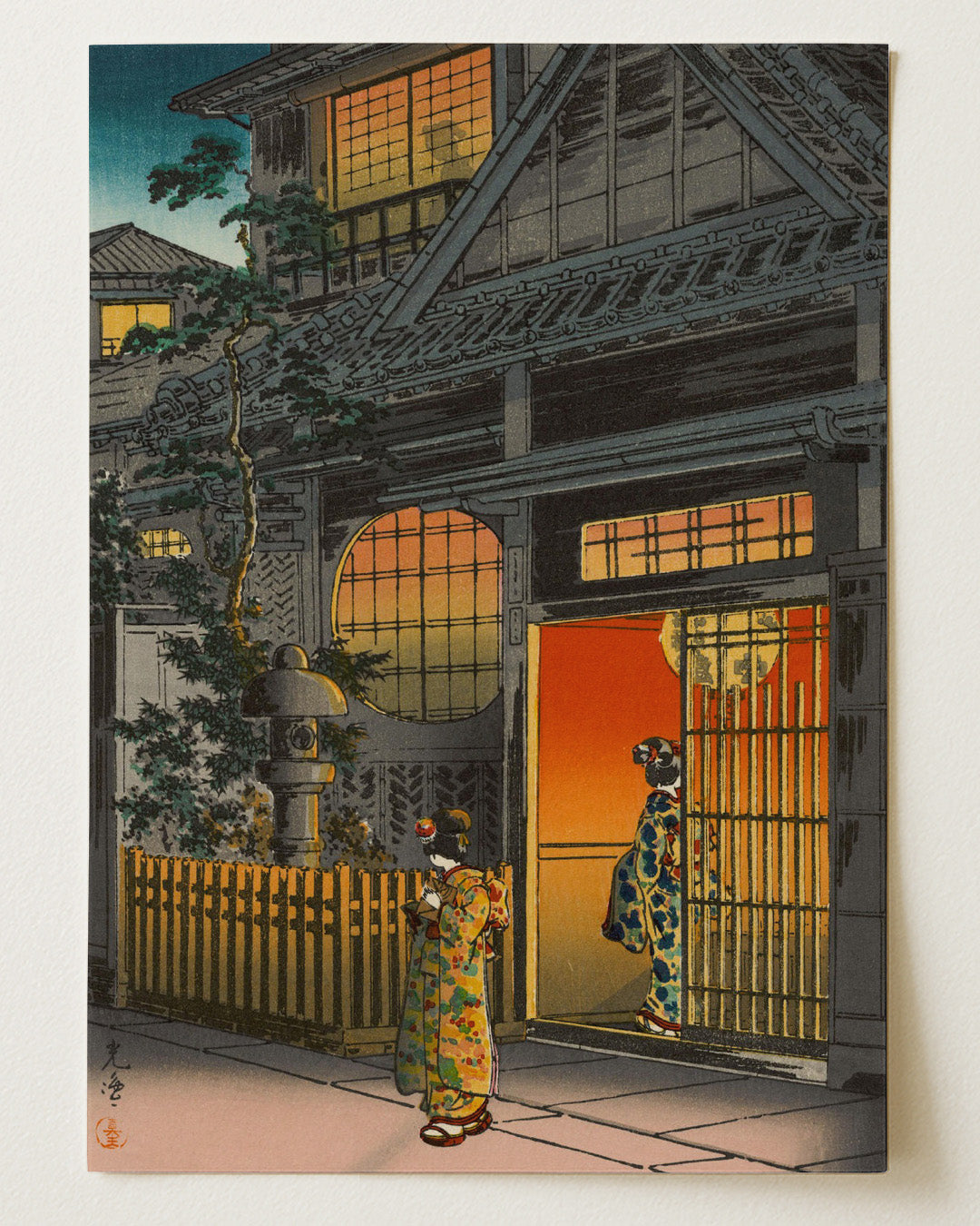 Yotsuya Araki Yokocho by Tsuchiya Koitsu