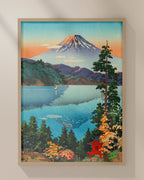 Lake Ashi In The Hakone Hills in Early Autumn 1938 by Tsuchiya Koitsu