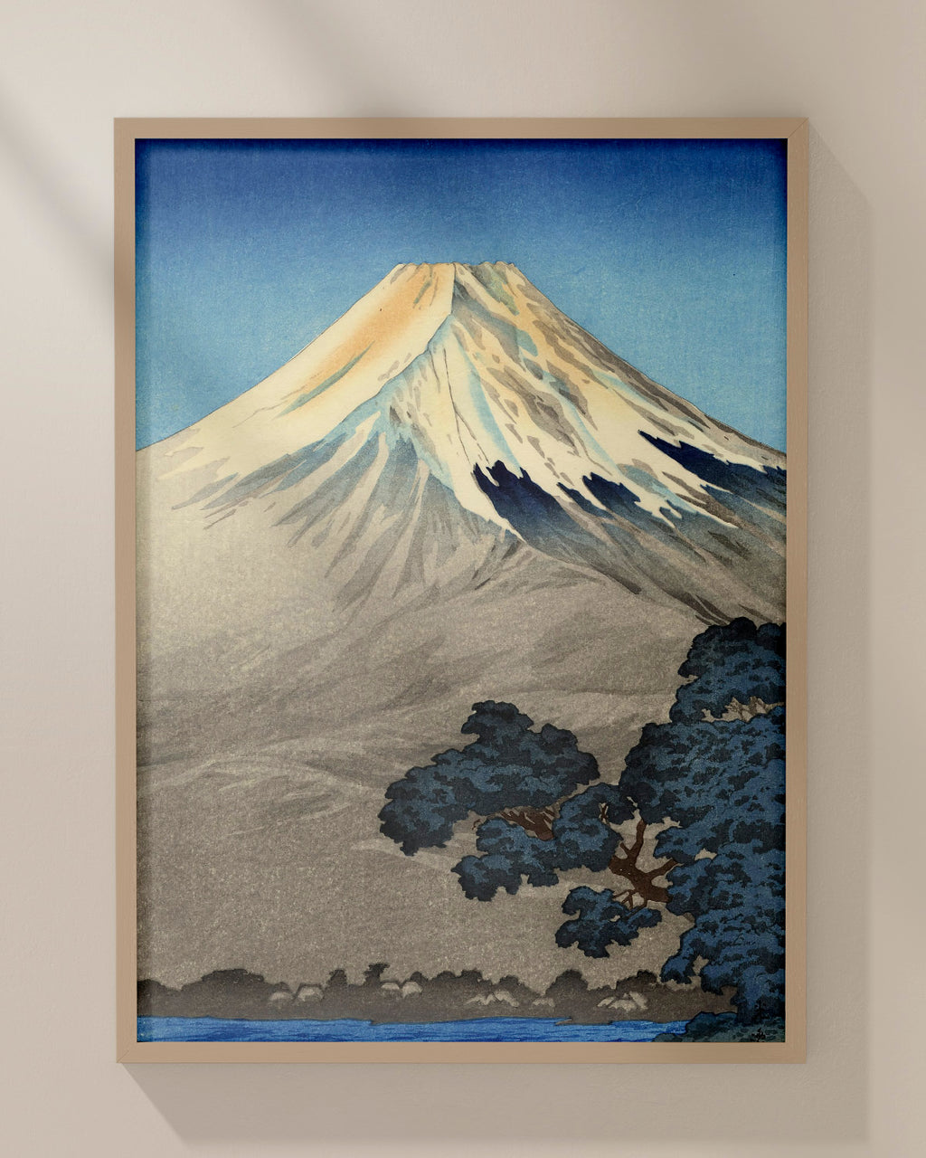 Lake Yamanaka 1938 by Tsuchiya Koitsu