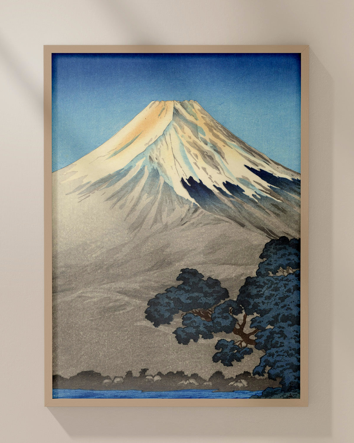 Lake Yamanaka 1938 by Tsuchiya Koitsu