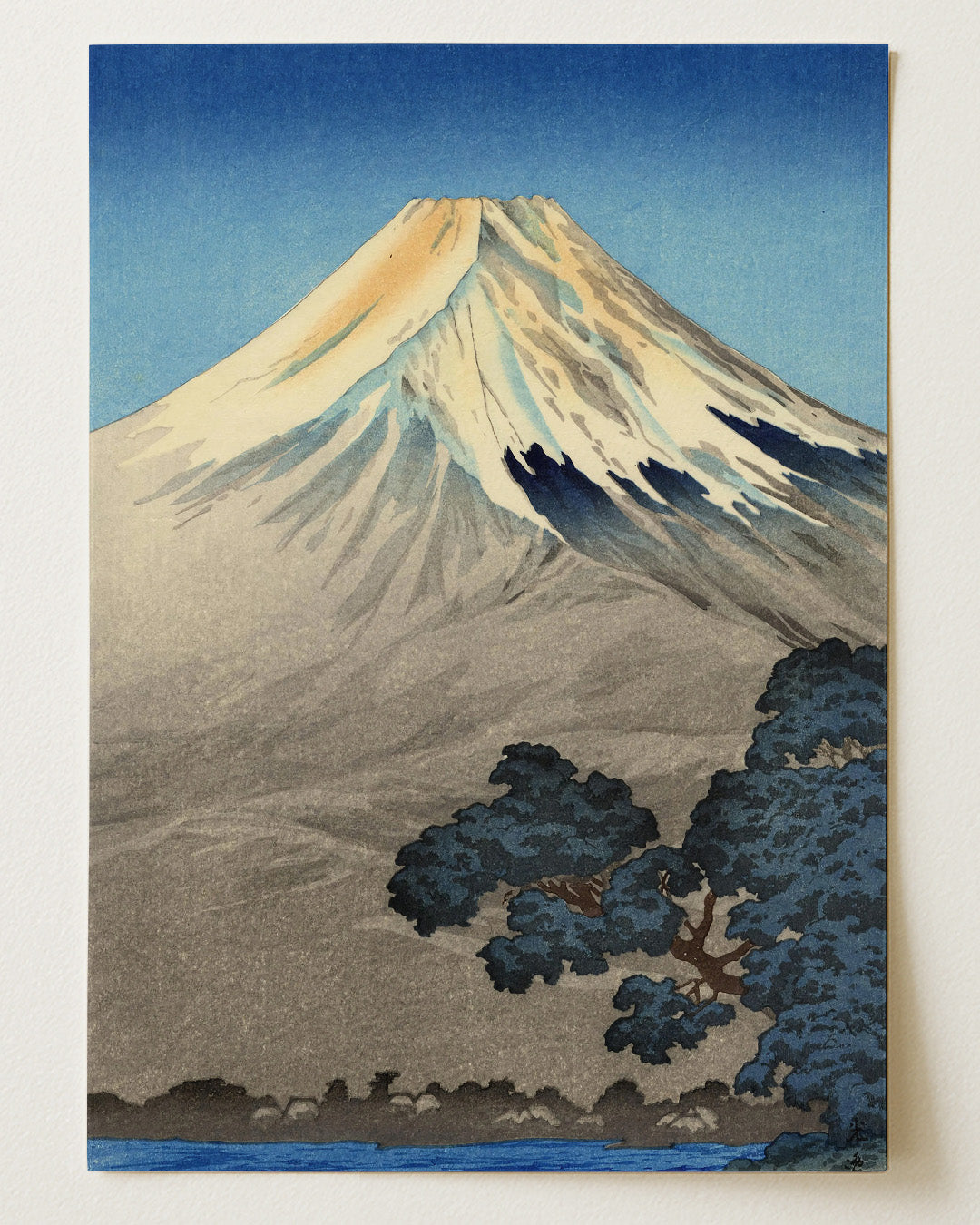 Lake Yamanaka 1938 by Tsuchiya Koitsu