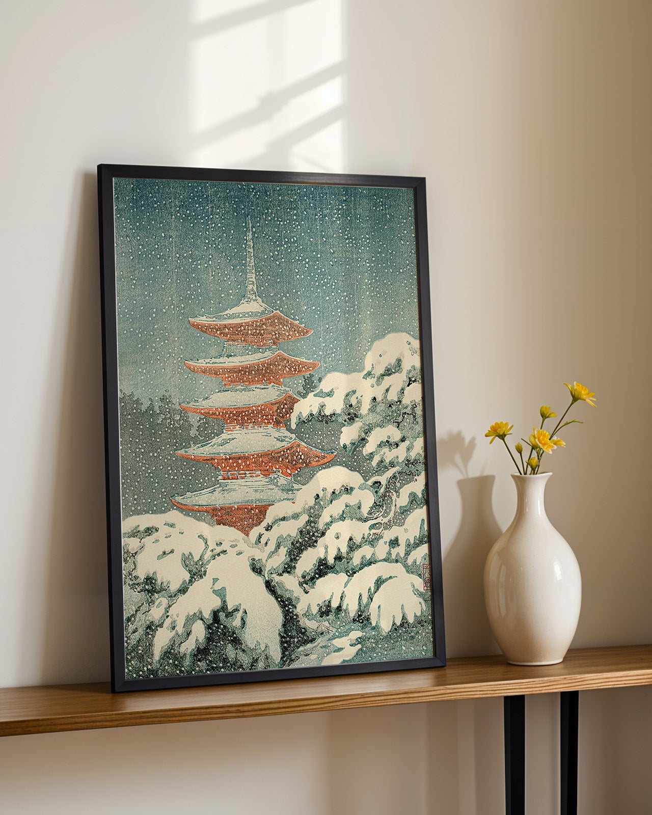 Nikko Pagoda  by Tsuchiya Koitsu