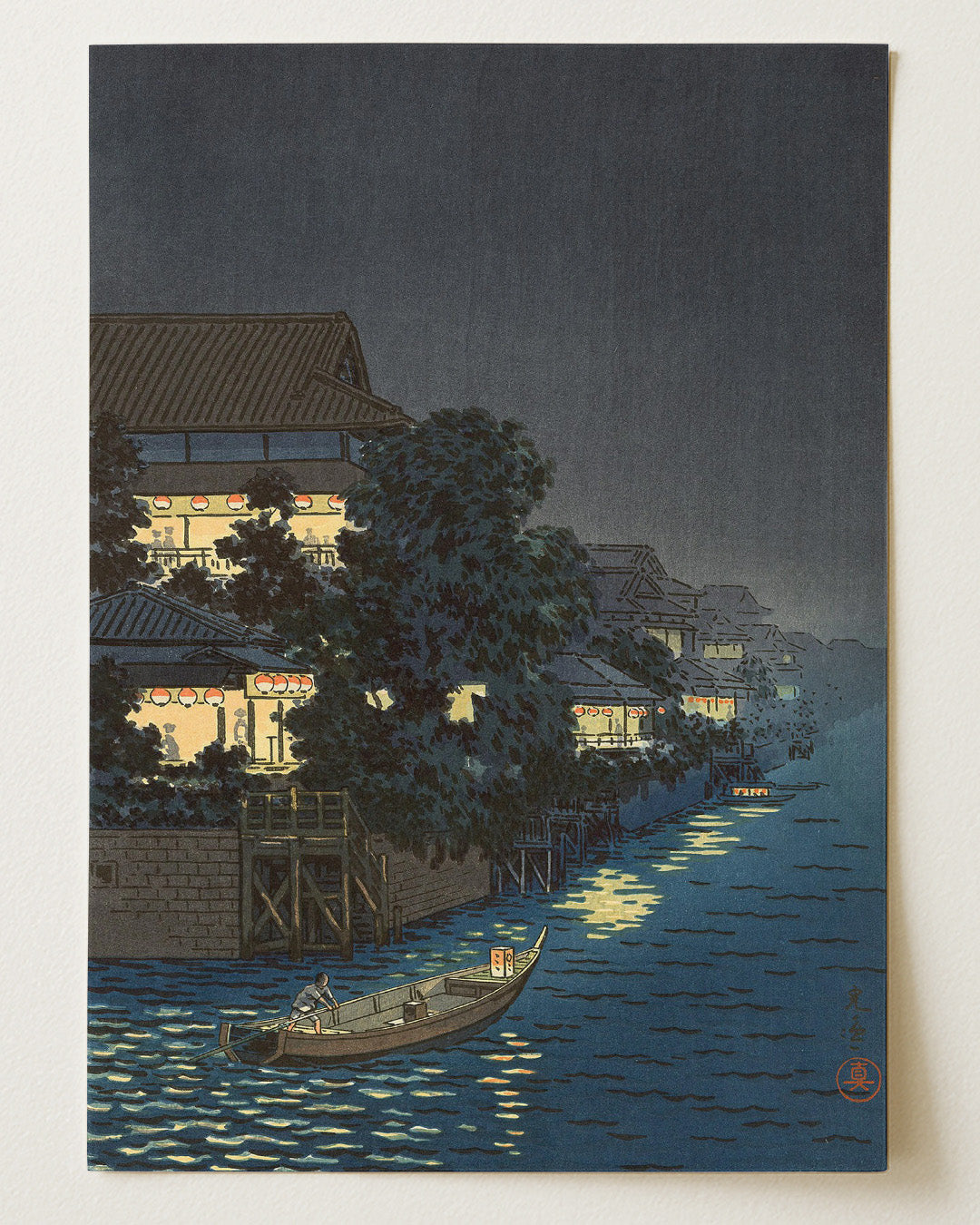 Yanagibashi 1934 by Tsuchiya Koitsu
