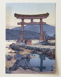 Benten Shrine by Hiroshi Yoshida