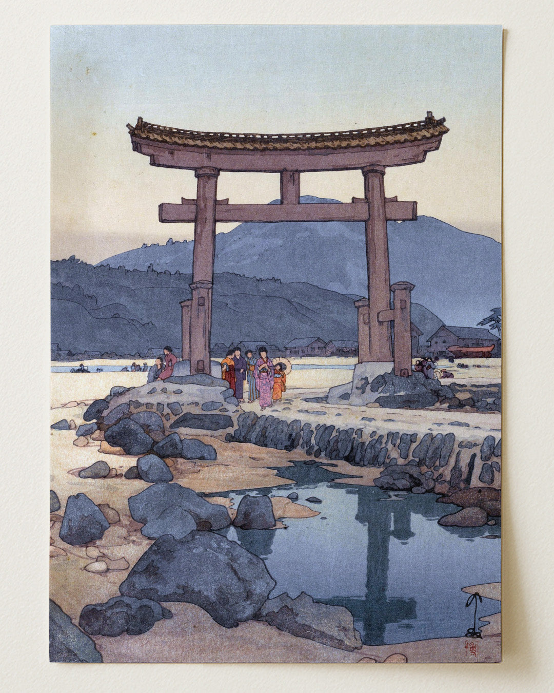 Benten Shrine by Hiroshi Yoshida