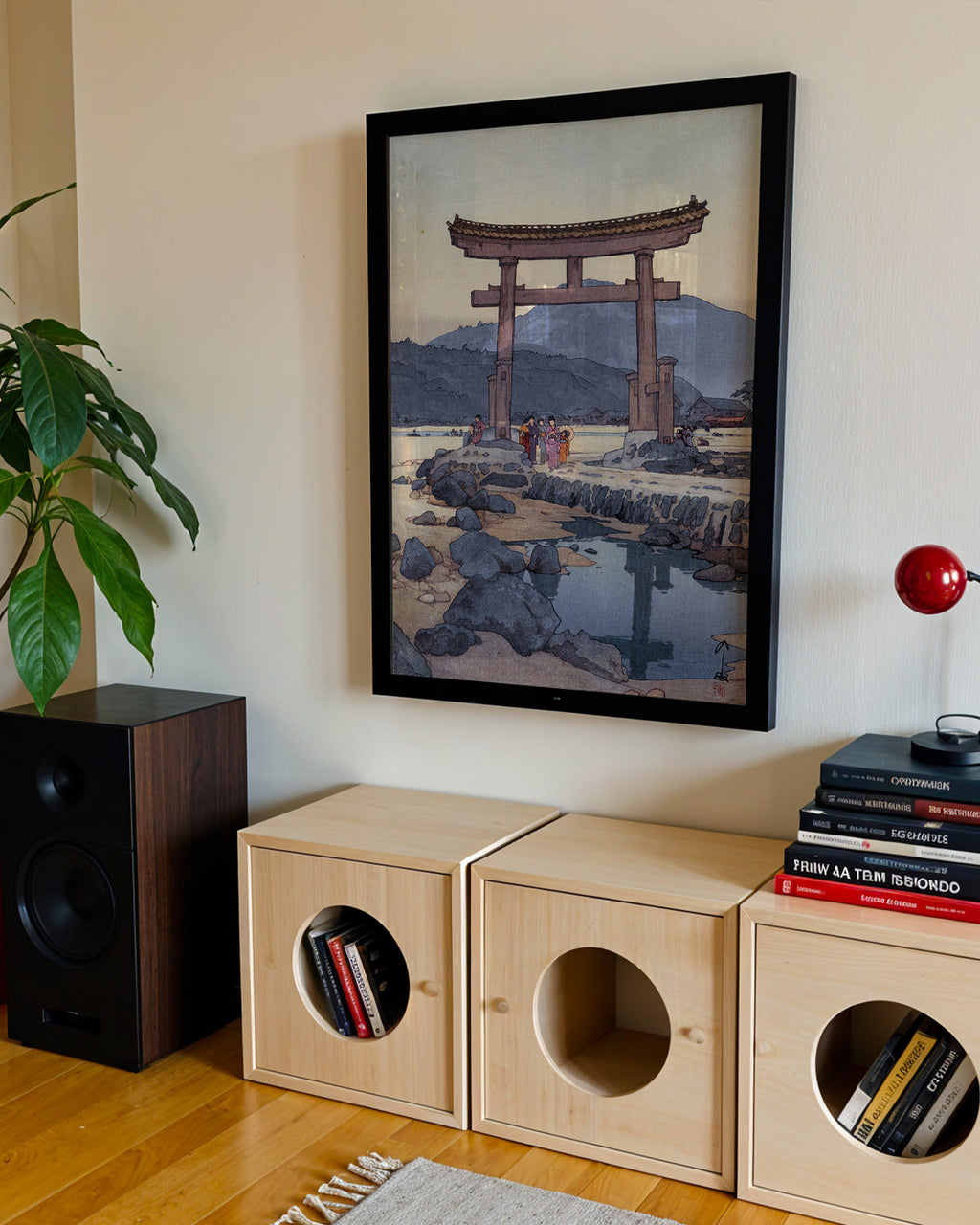 Benten Shrine by Hiroshi Yoshida