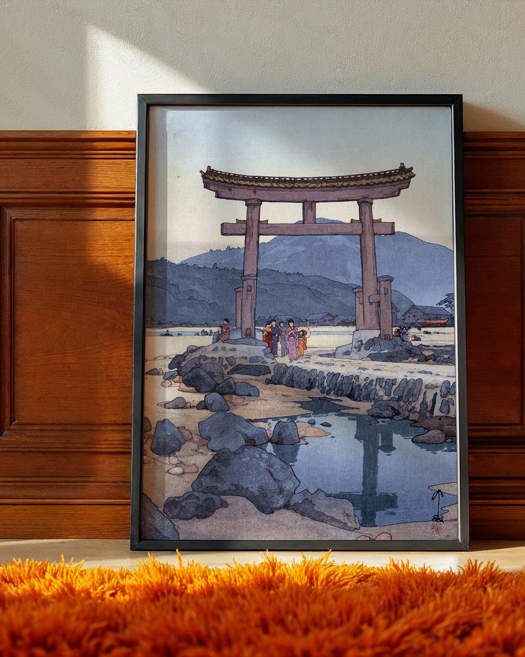 Benten Shrine by Hiroshi Yoshida