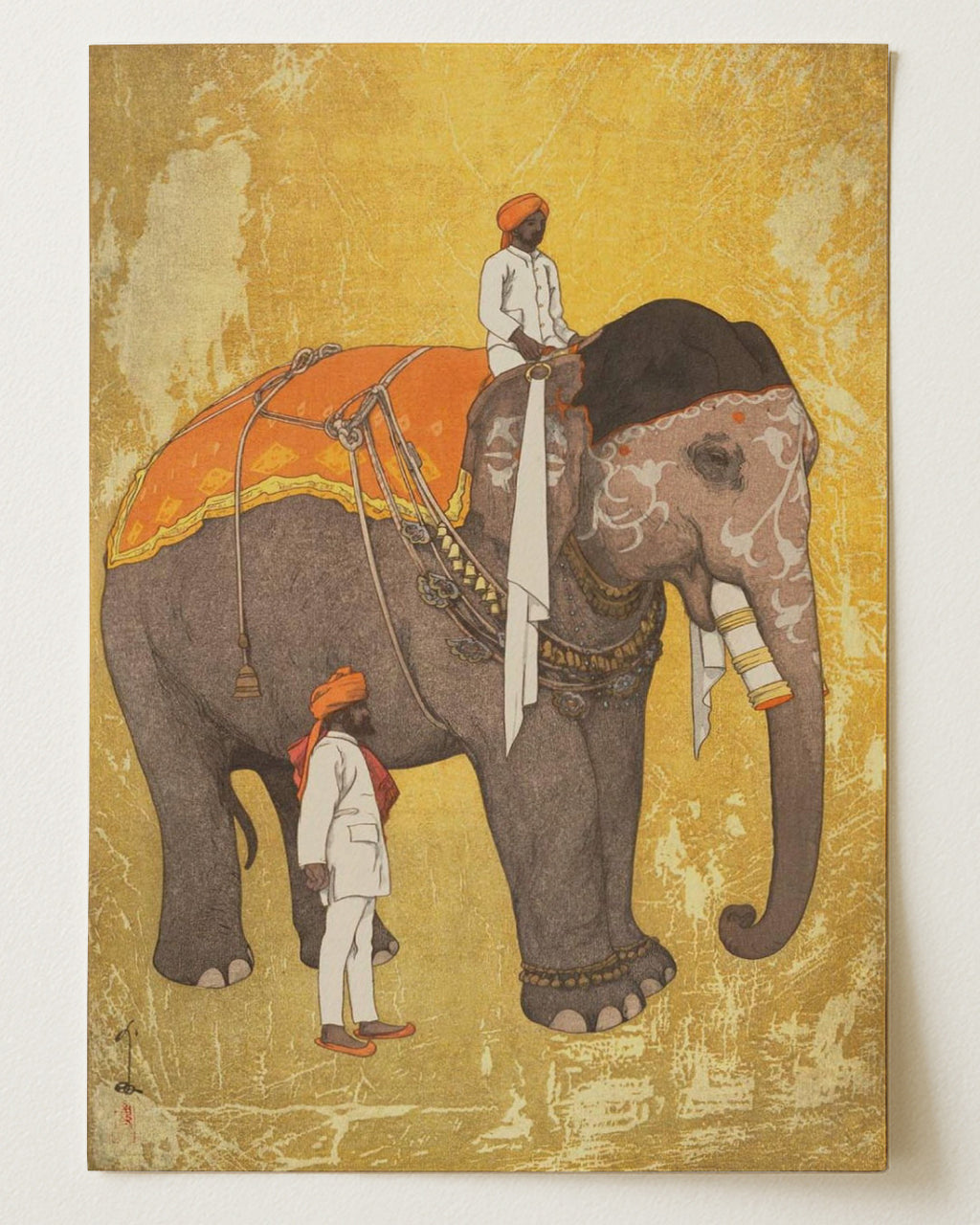 Elephant By Hiroshi Yoshida