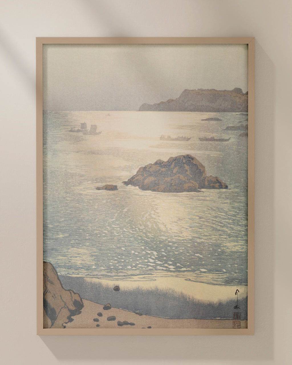 Ohara Beach by Hiroshi Yoshida