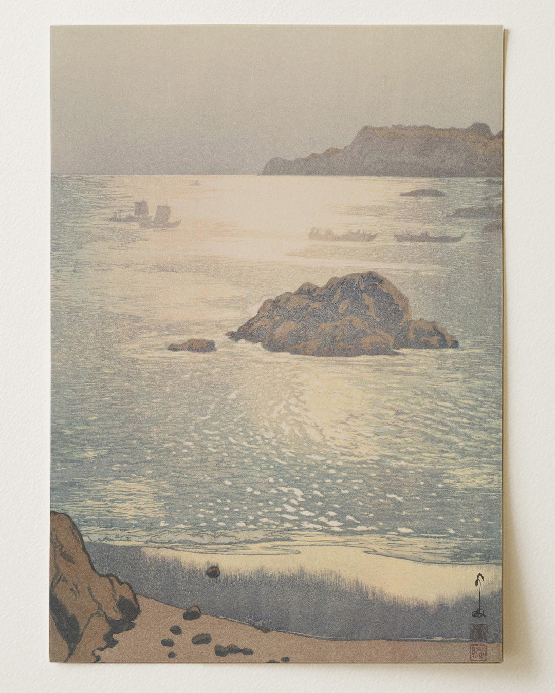 Ohara Beach by Hiroshi Yoshida