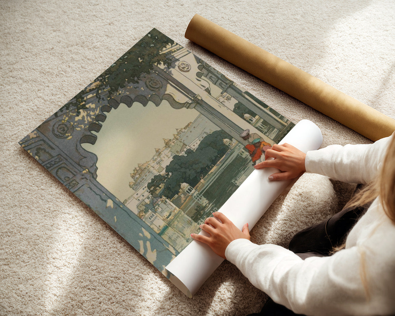 The Palace of Udaipur by Hiroshi Yoshida