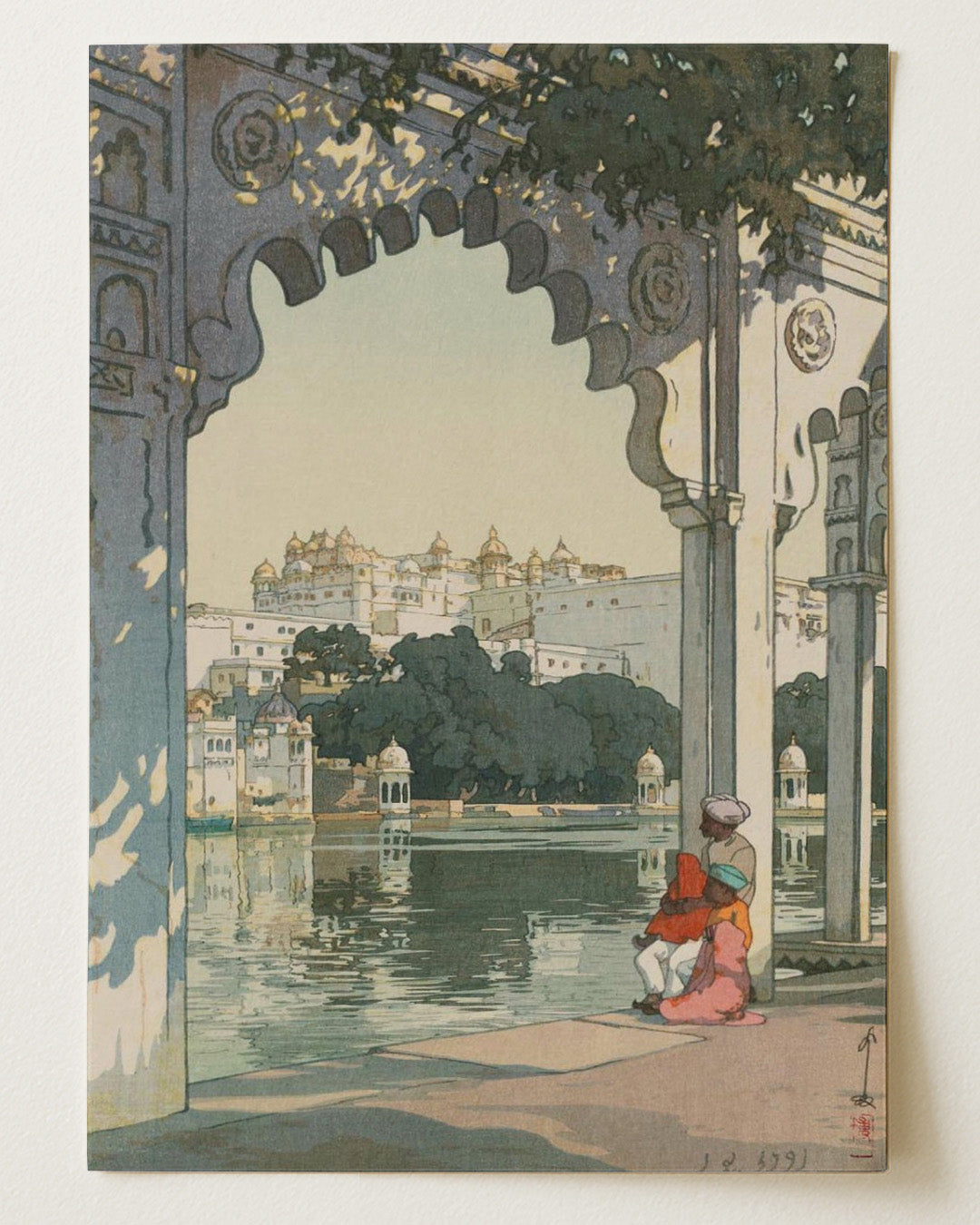 The Palace of Udaipur by Hiroshi Yoshida