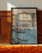 Venice Gondolas by Hiroshi Yoshida