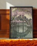 Kameido Bridge by Hiroshi Yoshida