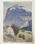 The Wetterhorn by Hiroshi Yoshida