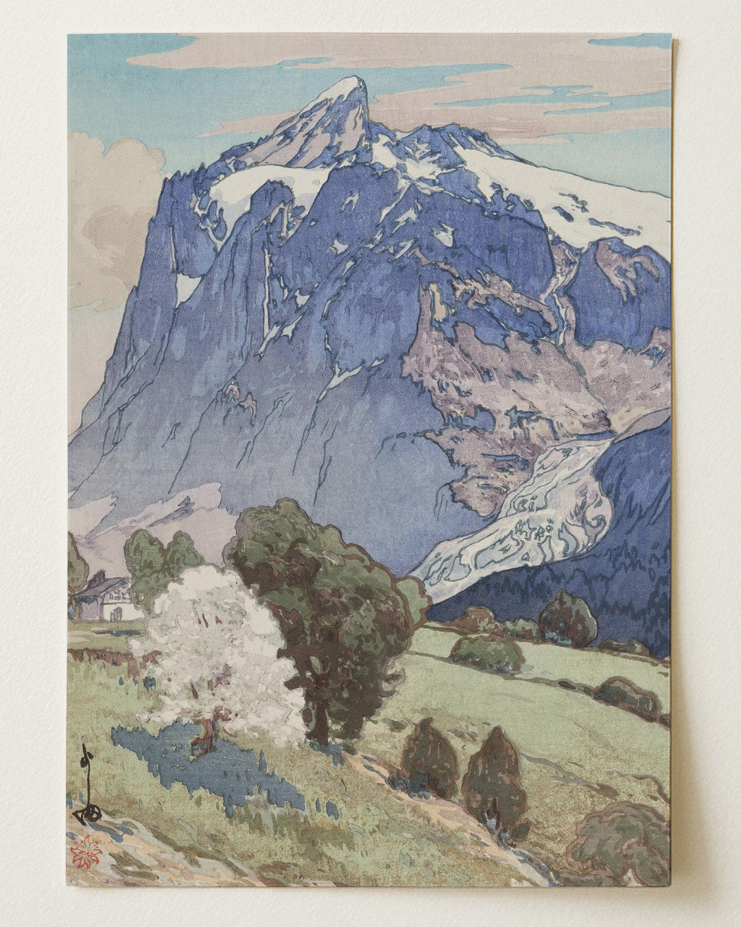 The Wetterhorn by Hiroshi Yoshida