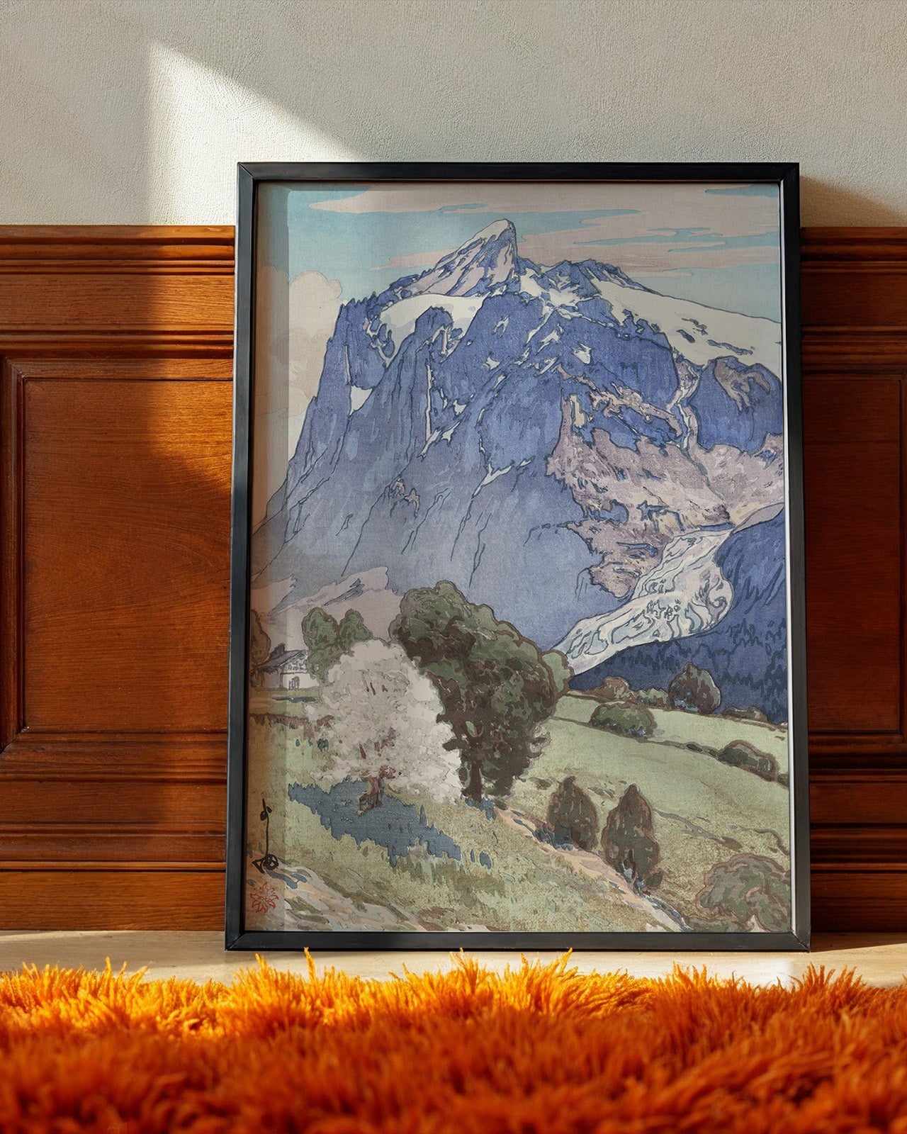 The Wetterhorn by Hiroshi Yoshida