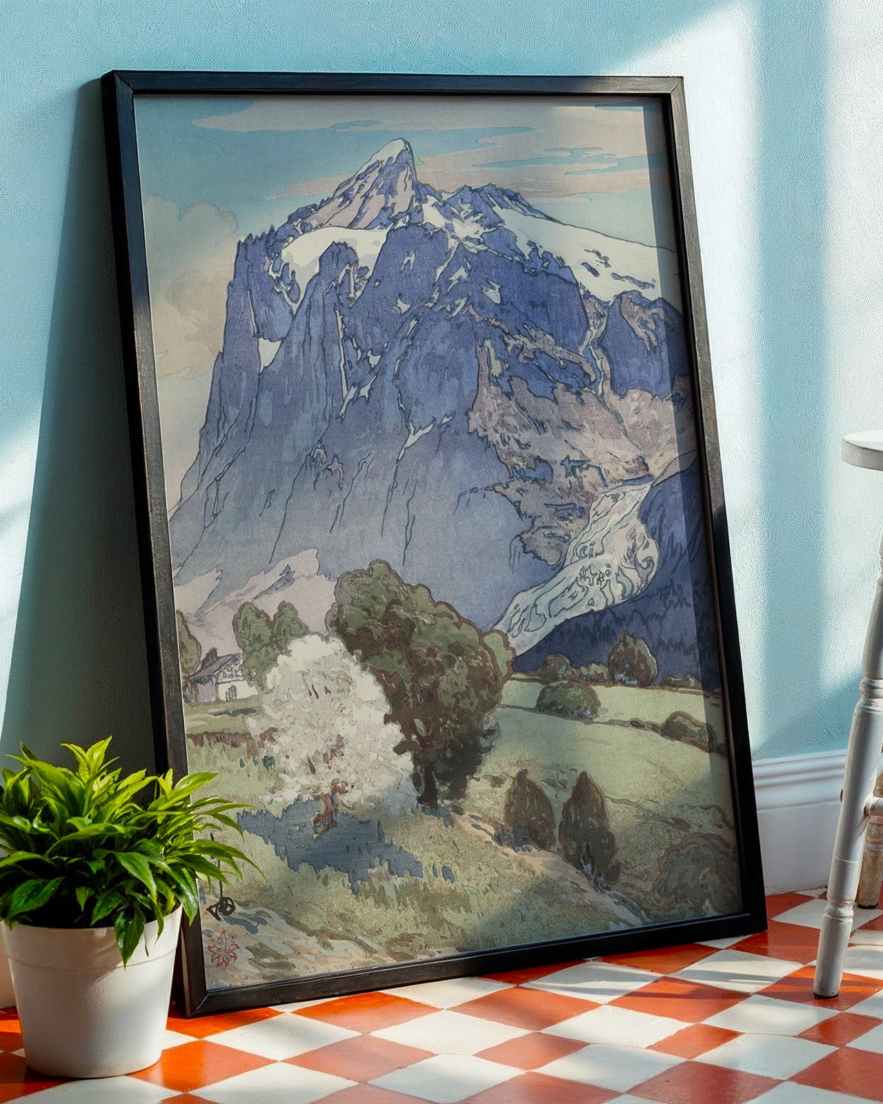 The Wetterhorn by Hiroshi Yoshida