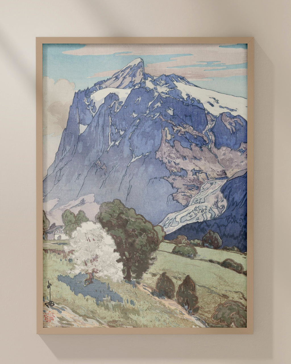 The Wetterhorn by Hiroshi Yoshida