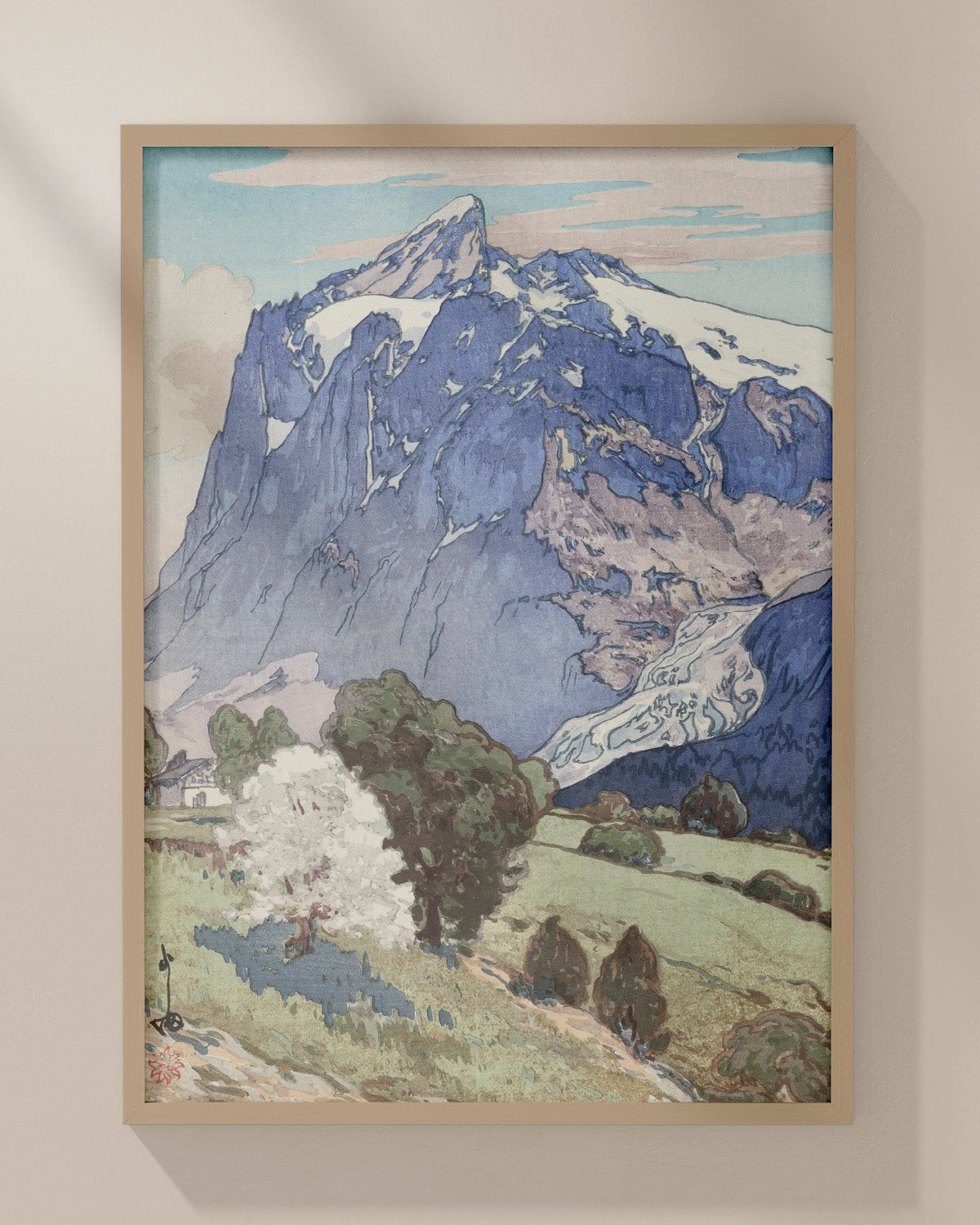 The Wetterhorn by Hiroshi Yoshida