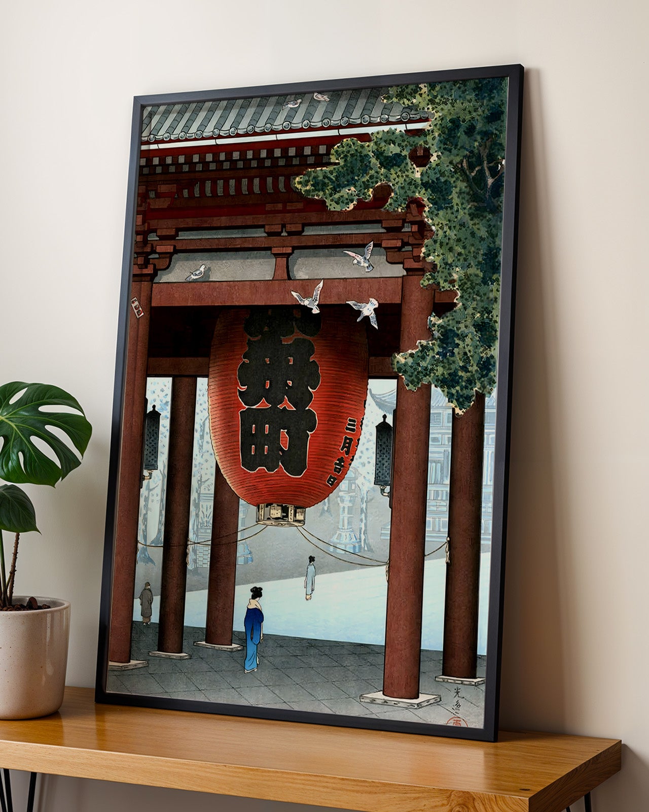 Big latern in Asakusa Tsuchiya Koitsu
