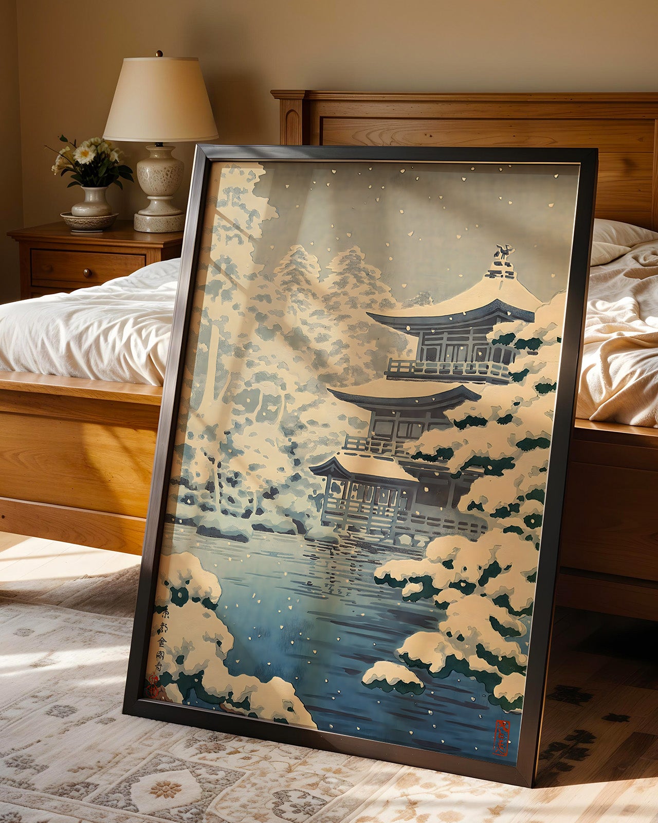 Kyoto Kinkakuji Temple by Tsuchiya Koitsu