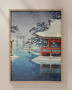 Snowy Miyajima by Tsuchiya Koitsu