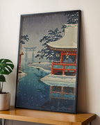 Snowy Miyajima by Tsuchiya Koitsu