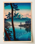 Fuji from Tago Bay by Tsuchiya Koitsu