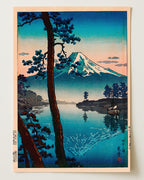 Fuji from Tago Bay by Tsuchiya Koitsu