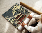 Zojo-ji Temple in Snow by Tsuchiya Koitsu