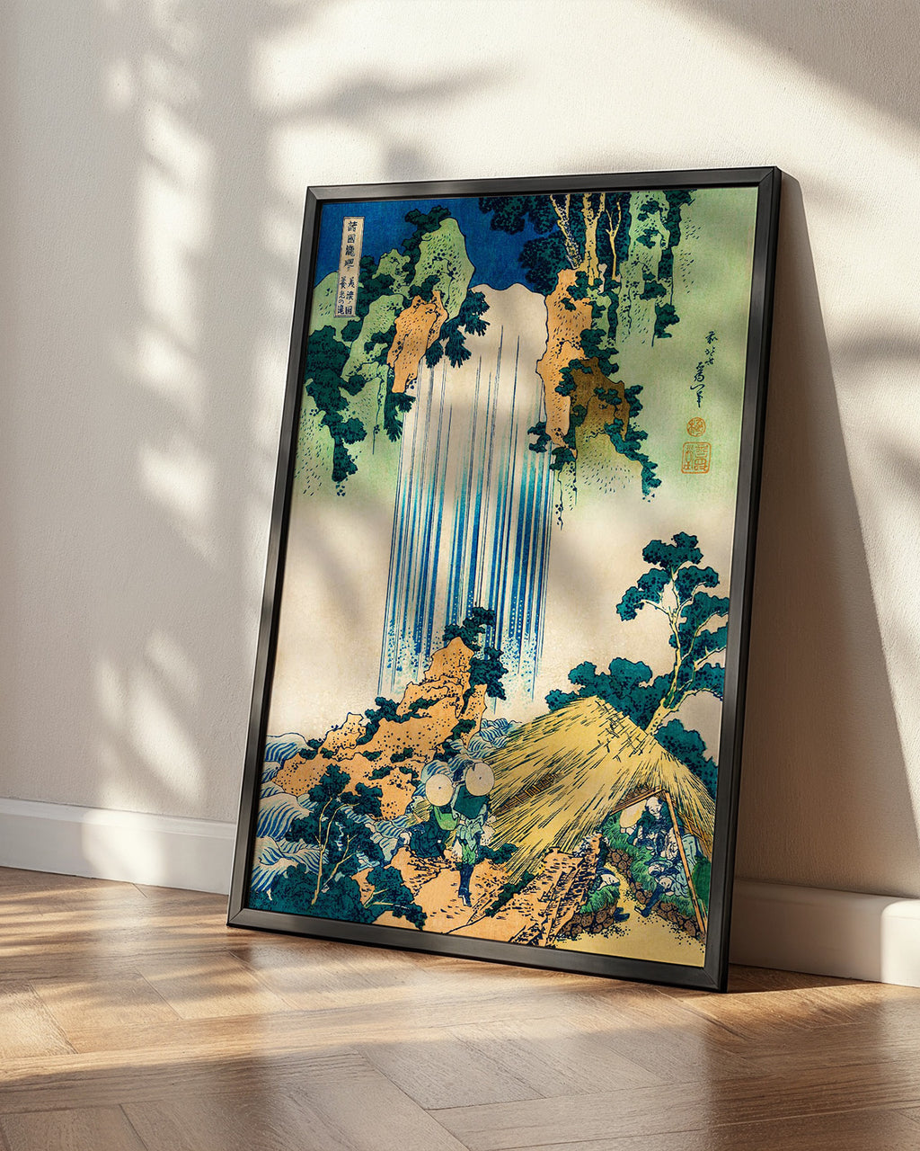 Yoro Waterfall by Katsushika Hokusai