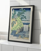 Falls of Aoigaoka in the Eastern Capital by Katsushika Hokusai